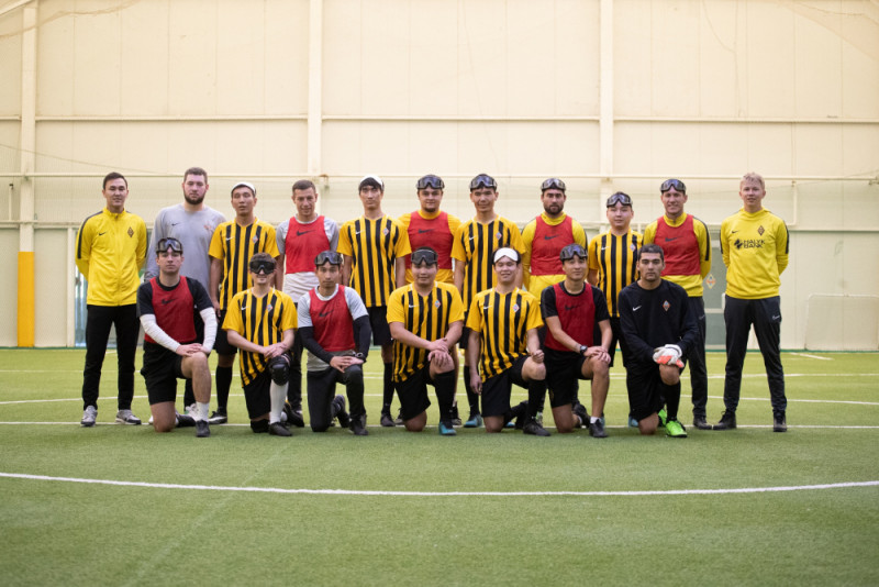 Товарищеский матч Kairat Blind Football Team