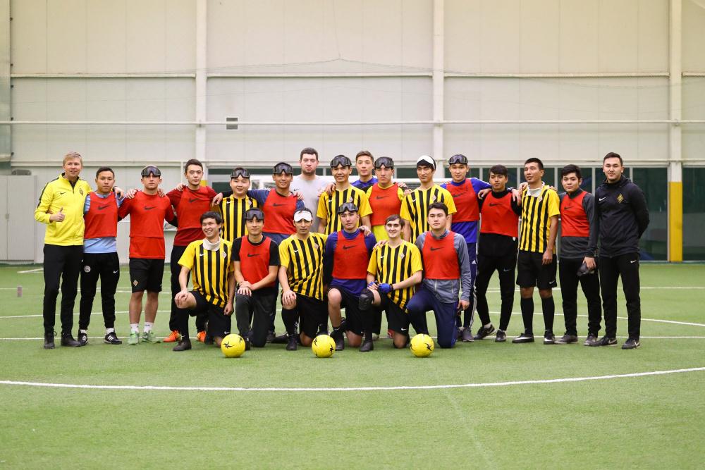 Товарищеский матч Kairat Blind Football Team