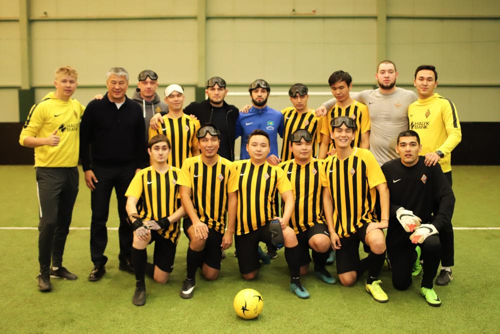 Мастер-класс от Kairat Blind Football Team