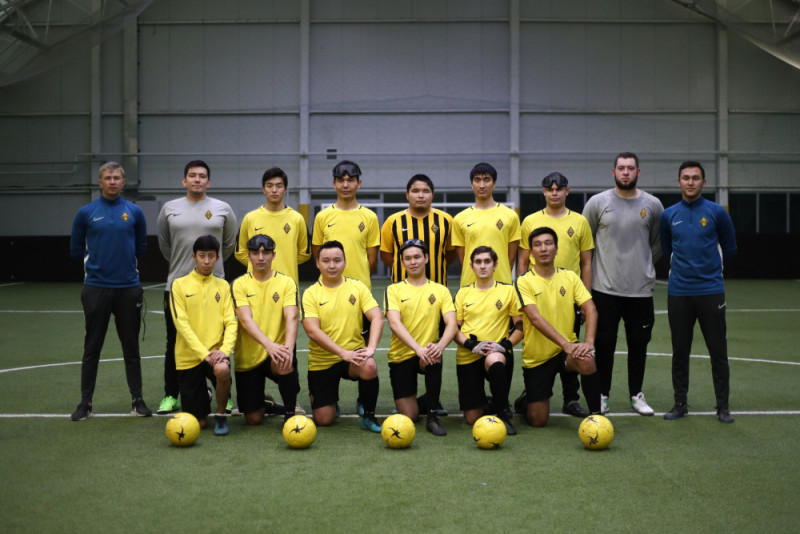 Kairat Blind Football Team возобновили тренировочный процесс