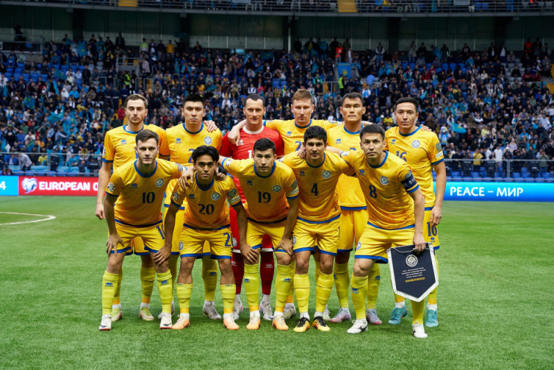 Сборная Казахстана провела домашние матчи в отборе EURO-2024