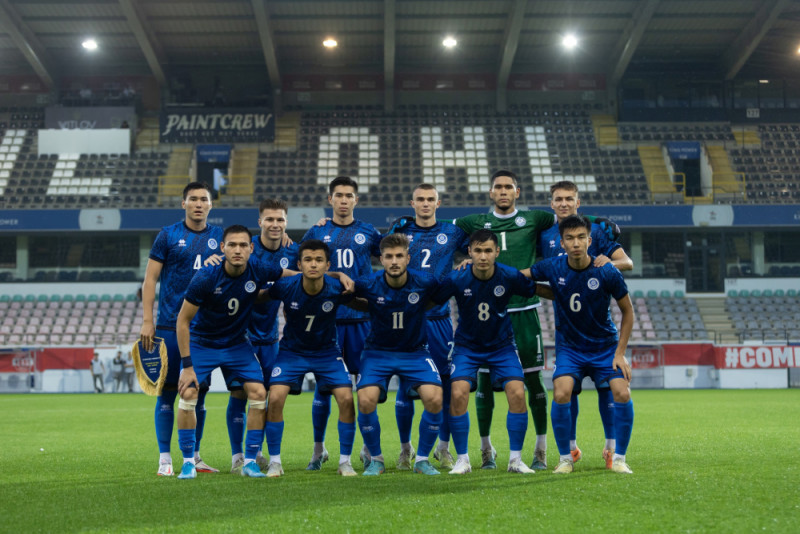 Молодёжная сборная Казахстана U-21 на выезде проиграла Бельгии