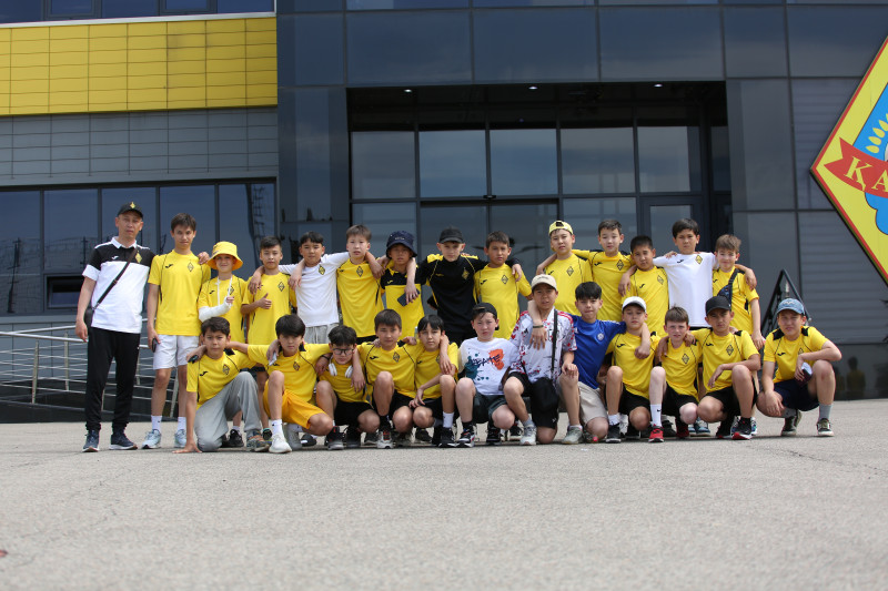 Команды из наших филиалов в Астане, Кокшетау и Кызылорде посетили спортивную базу клуба в Бесагаш